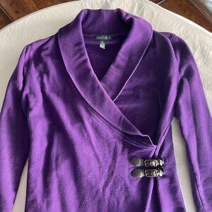 LRL Lauren Jeans Co Purple Cotton Dress – Fits Like L (Tag M)